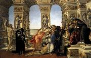 BOTTICELLI, Sandro Calumny of Apelles oil painting on canvas